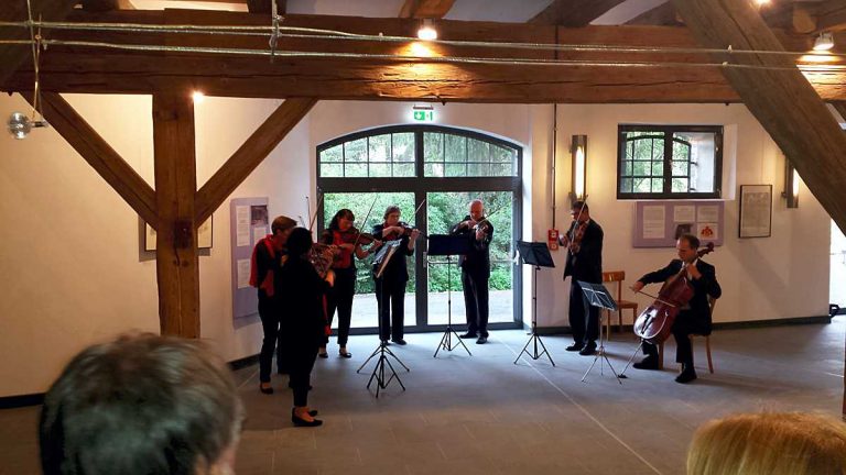 Der ehemalige Kuhstall nach der Renovierung - der heutige BurgSaal